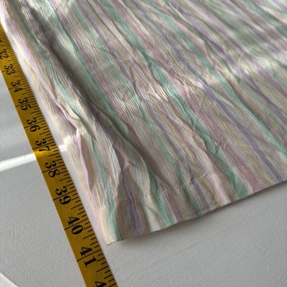 BP Multicolor Striped Palazzo Pants Elastic Waist Wide Women’s Sz L Multicolor - Picture 12 of 13